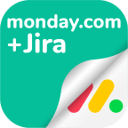 monday.com for Jira Collaboration Sync Issues & Items logo