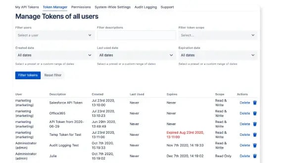 Practical Token Management