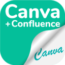 Canva for Confluence Embed Canva designs and presentations logo